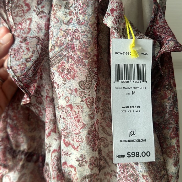 BCBGeneration Dress | Color: Mauve Mist Mult | Size: Medium - Picture 2 of 4